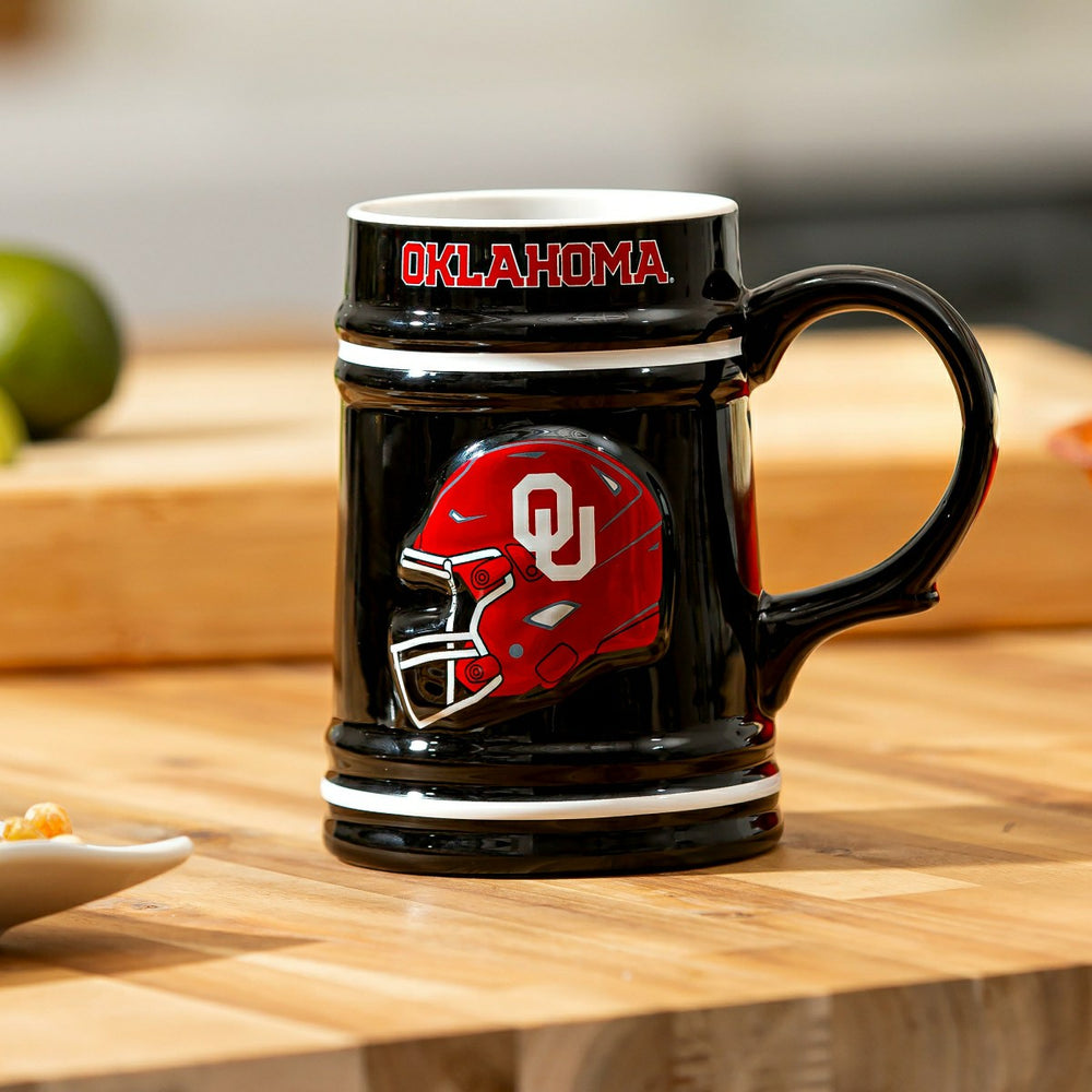 University of Oklahoma Ceramic Stein Cup, 24oz - Collegiate Home