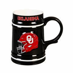 University of Oklahoma Ceramic Stein Cup, 24oz - Collegiate Home