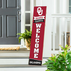 University of Oklahoma Large Single Sided Leaner, 46" - Collegiate Home