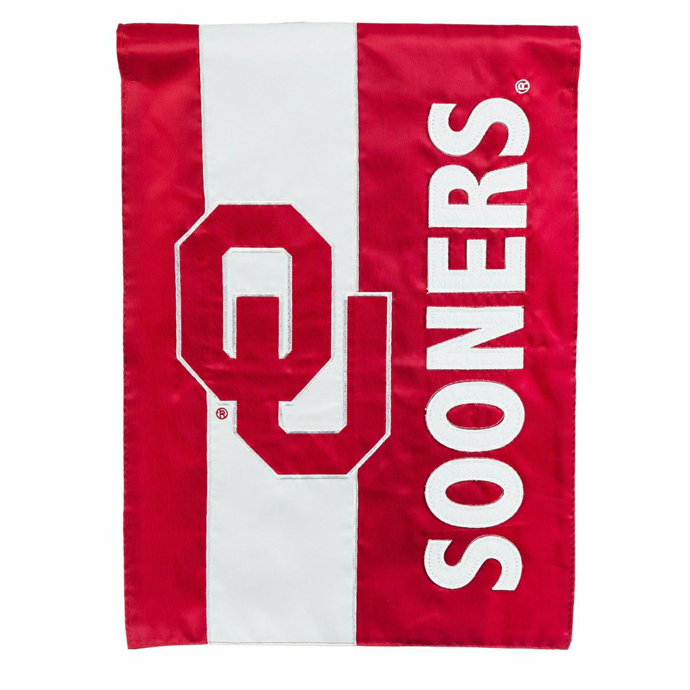 University of Oklahoma Embellished Garden Flag - Collegiate Home