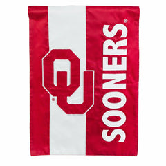 University of Oklahoma Embellished Garden Flag - Collegiate Home