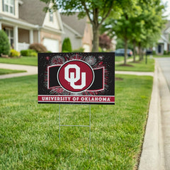 University of Oklahoma Yard Sign, Patriotic - Collegiate Home