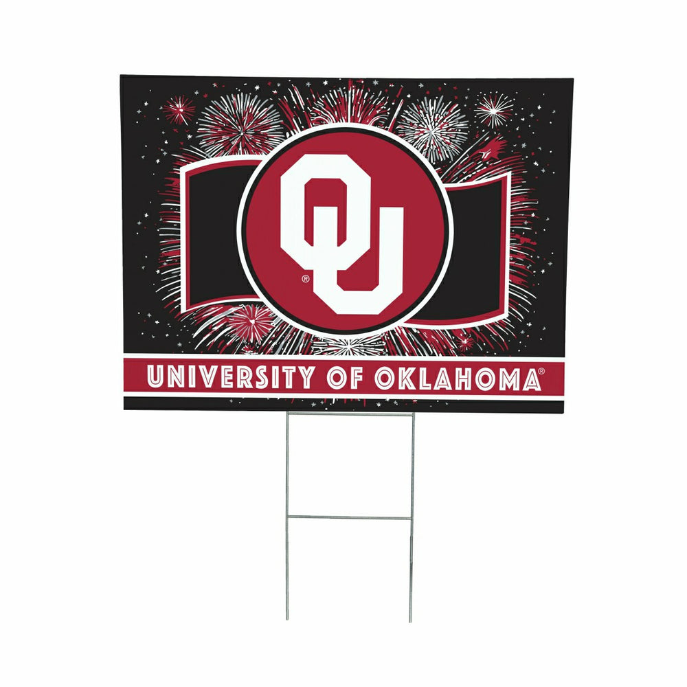 University of Oklahoma Yard Sign, Patriotic - Collegiate Home