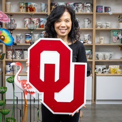University of Oklahoma Premier Metal Wall Art - Collegiate Home