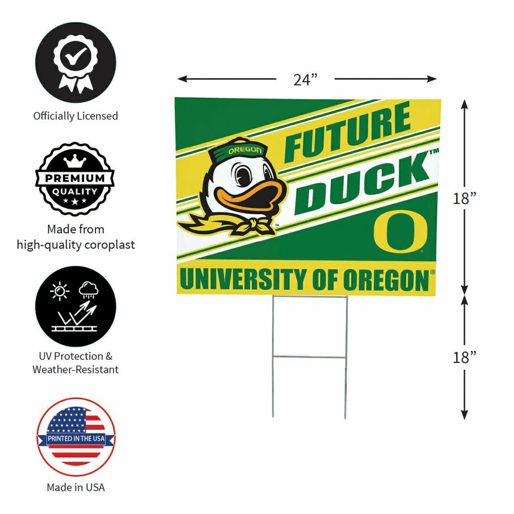 University of Oregon Coroplast Yard Sign, Future Student - Collegiate Home
