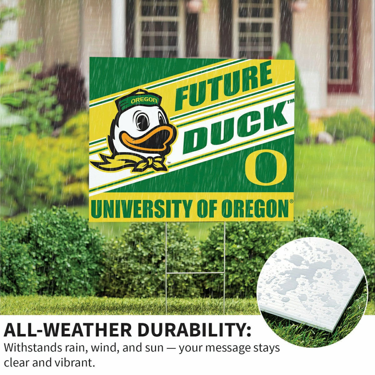 University of Oregon Coroplast Yard Sign, Future Student - Collegiate Home