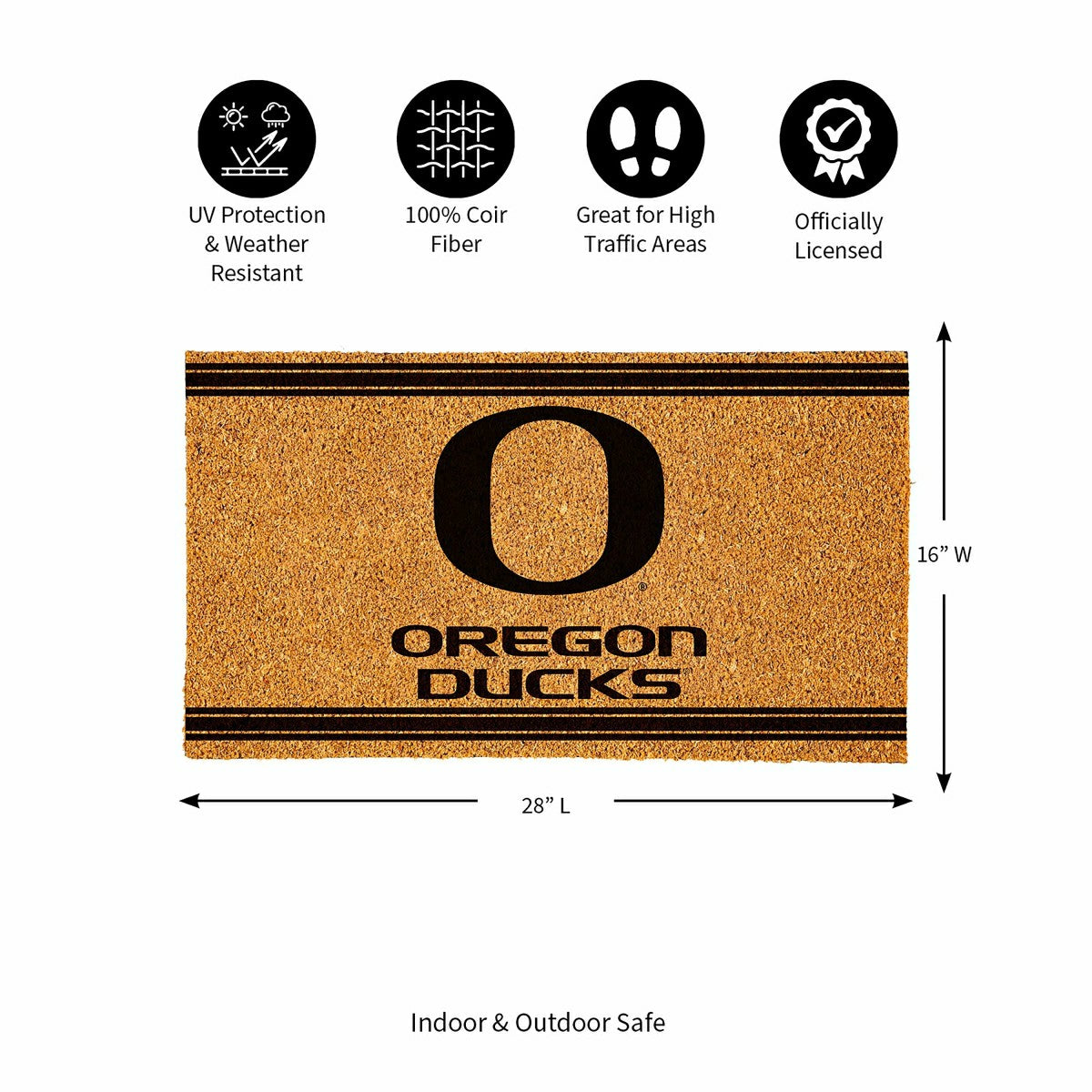 University of Oregon, Coir Mat 1C - Collegiate