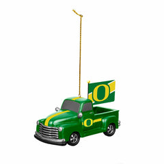 University of Oregon Rally Truck Ornament, Set of 2 - Collegiate Home