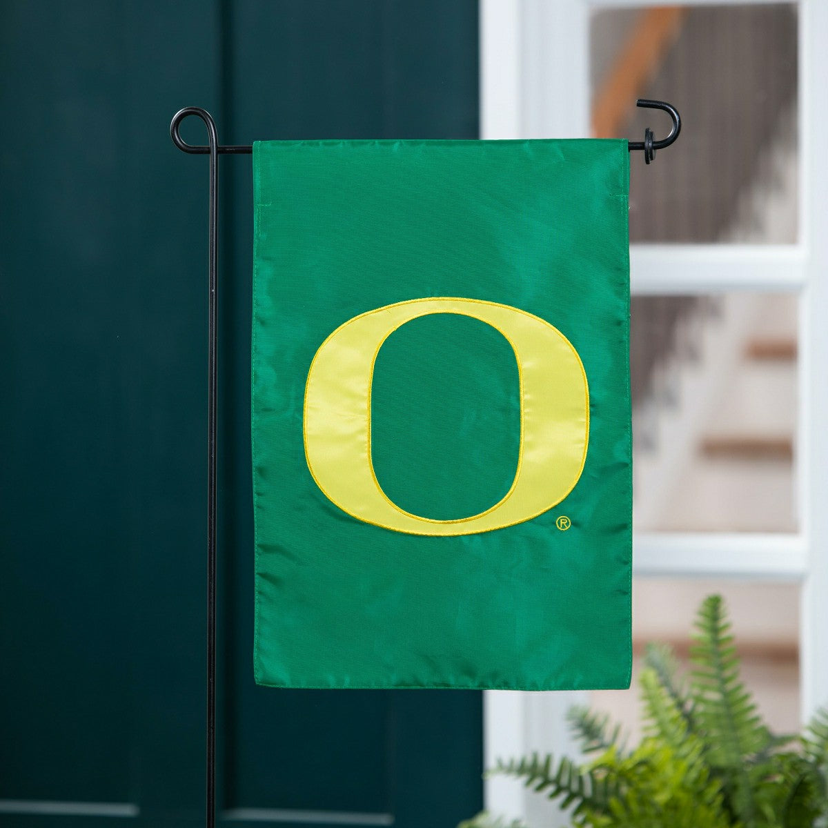 University of Oregon Applique Garden Flag - Collegiate Home