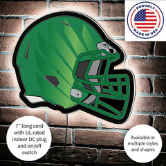 LED Wall Decor, Helmet, University of Oregon - Collegiate Home