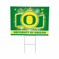University of Oregon Yard Sign, Patriotic - Collegiate Home