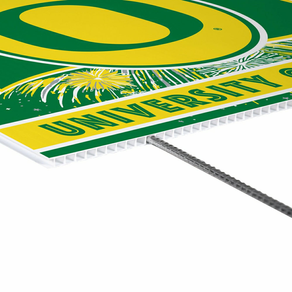 University of Oregon Yard Sign, Patriotic - Collegiate Home