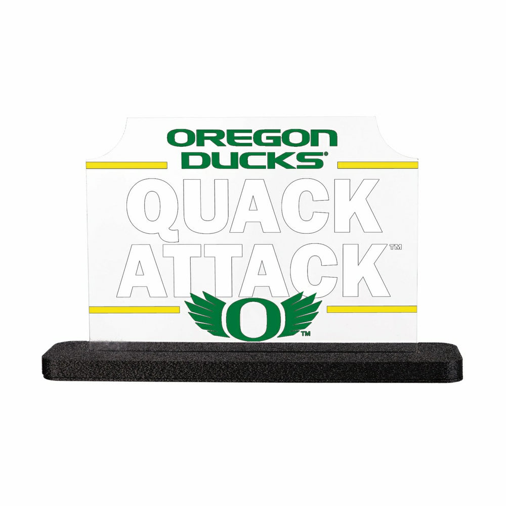 University of Oregon College Rectangle Desklite LED Décor - Collegiate Home