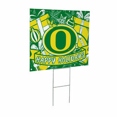 University of Oregon Yard Sign, Holiday - Collegiate Home