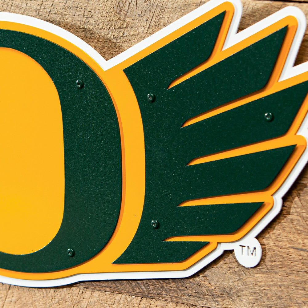 University of Oregon Premier Metal Wall Art - Collegiate Home