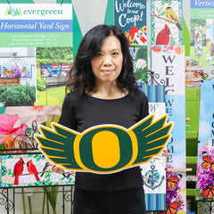 University of Oregon Premier Metal Wall Art - Collegiate Home