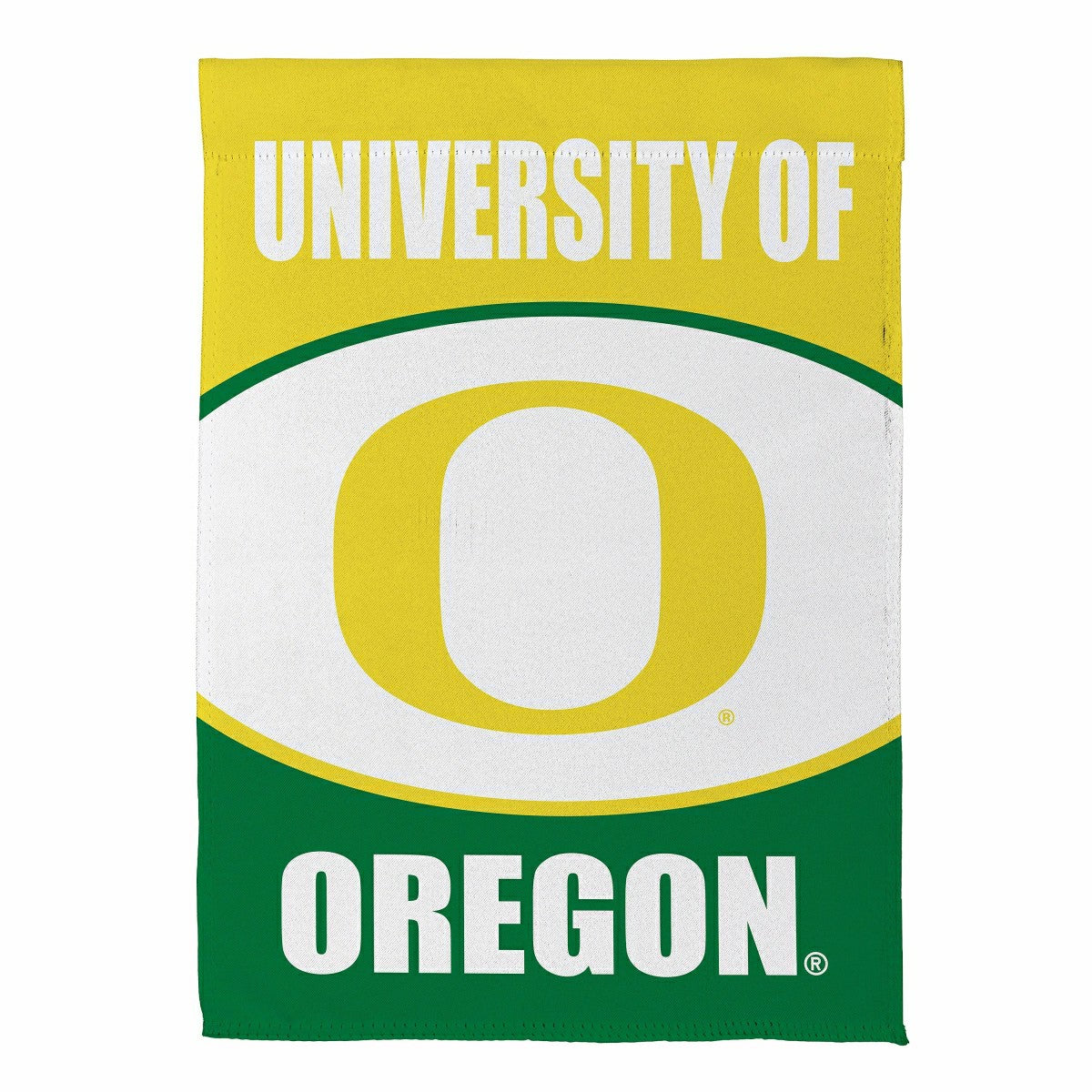 University of Oregon Suede Flag, GDN - Collegiate Home
