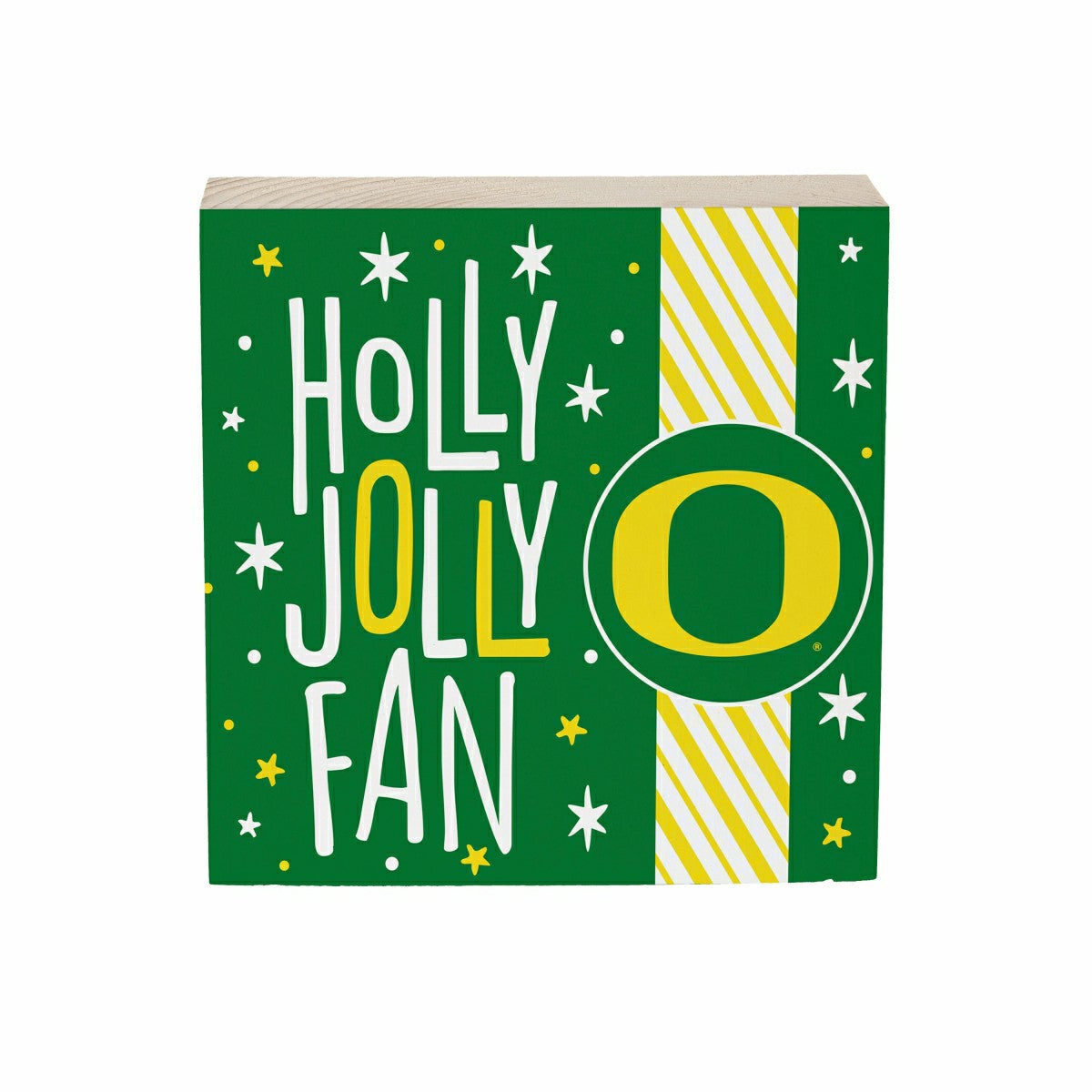University of Oregon Block, Holiday, 6x6 - Collegiate Home