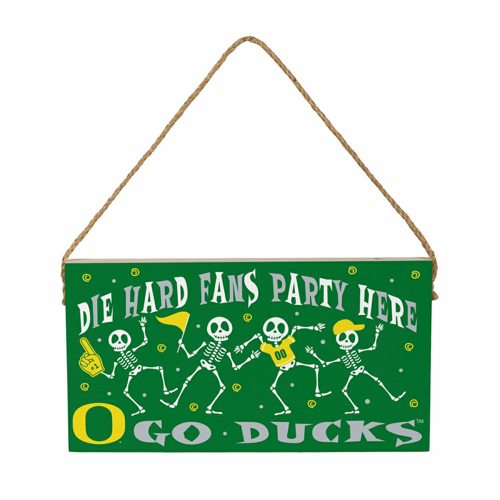 University of Oregon Halloween Wood Wall Sign, 6x11 - Collegiate Home