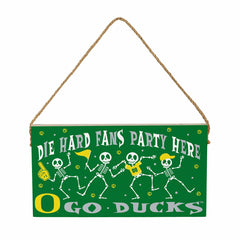 University of Oregon Halloween Wood Wall Sign, 6x11 - Collegiate Home
