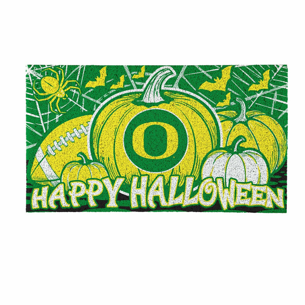 University of Oregon Halloween PVC Mat, 28"x16" - Collegiate