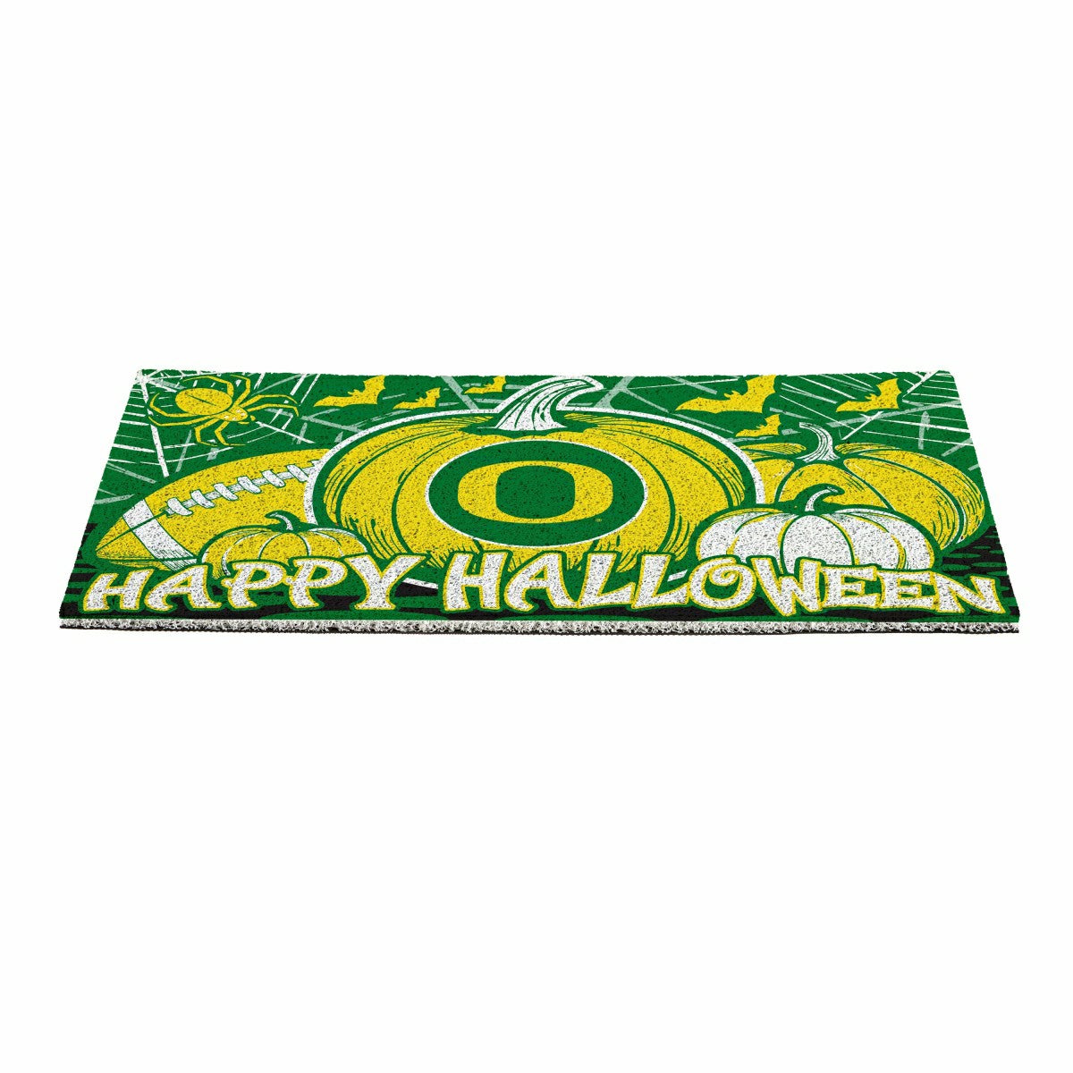 University of Oregon Halloween PVC Mat, 28"x16" - Collegiate