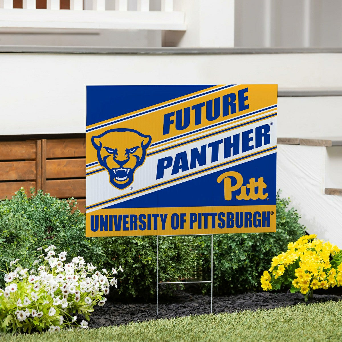 University of Pittsburgh Coroplast Yard Sign, Future Student - Collegiate Home