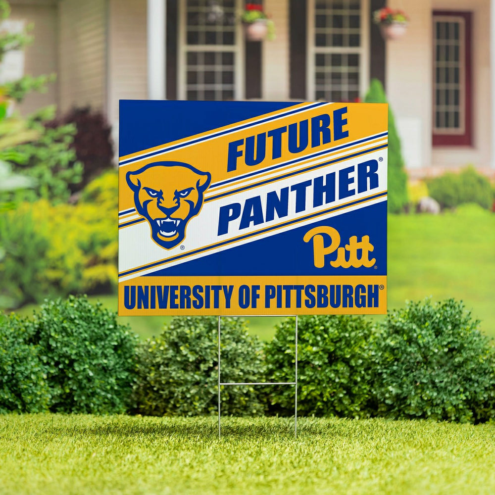 University of Pittsburgh Coroplast Yard Sign, Future Student - Collegiate Home