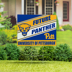 University of Pittsburgh Coroplast Yard Sign, Future Student - Collegiate Home