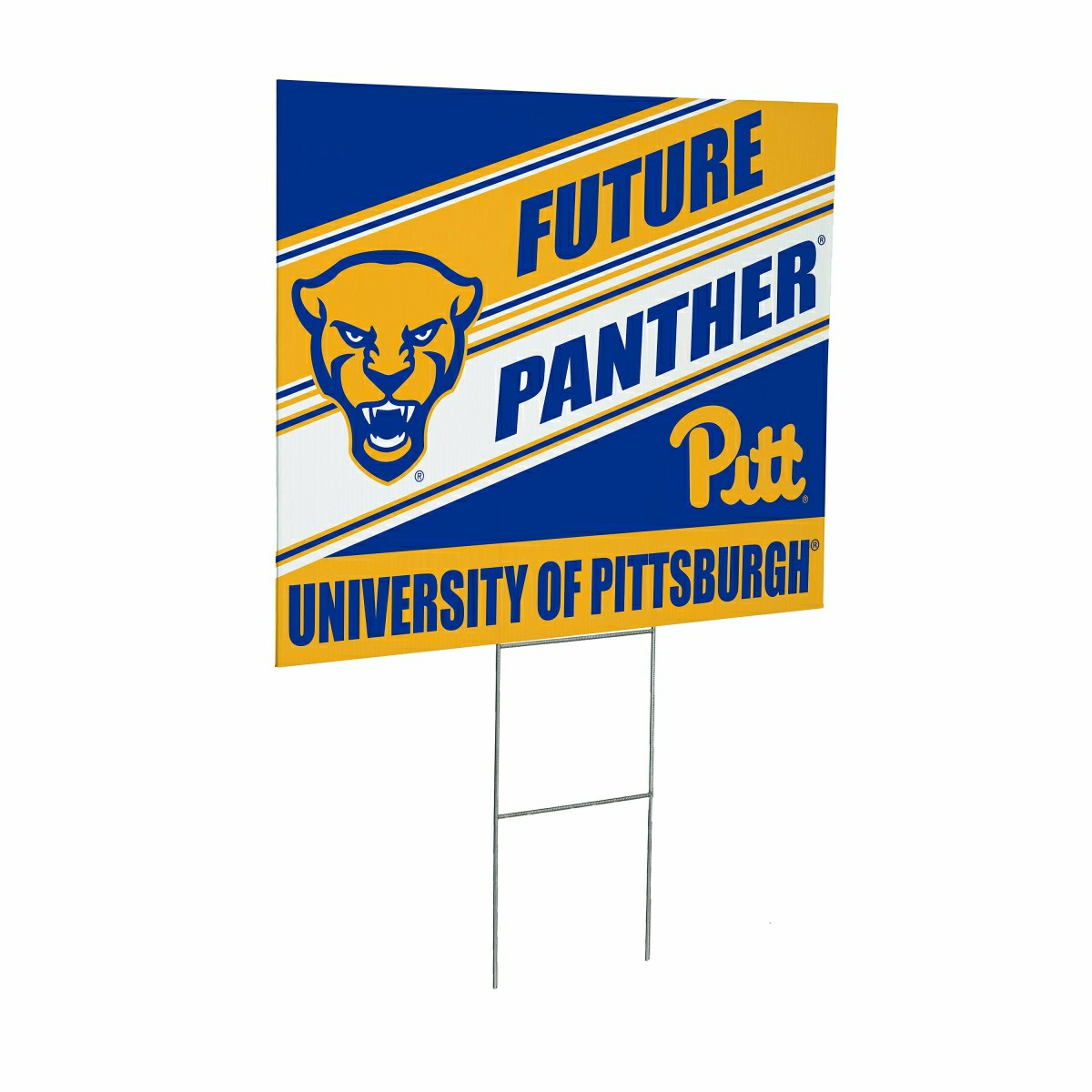 University of Pittsburgh Coroplast Yard Sign, Future Student - Collegiate Home