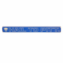 University of Pittsburgh Engraved Wood Sign, 1.5" x 18" - Collegiate Home
