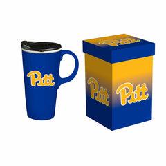 University of Pittsburgh, 17oz Boxed Travel Latte - Collegiate Home