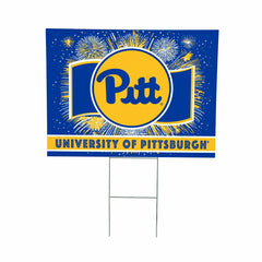 University of Pittsburgh Yard Sign, Patriotic - Collegiate Home