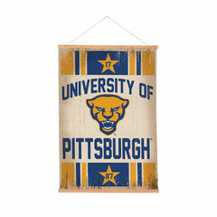 University of Pittsburgh, Canvas Wall Tapestry, Medium, 36x24 - Collegiate Home