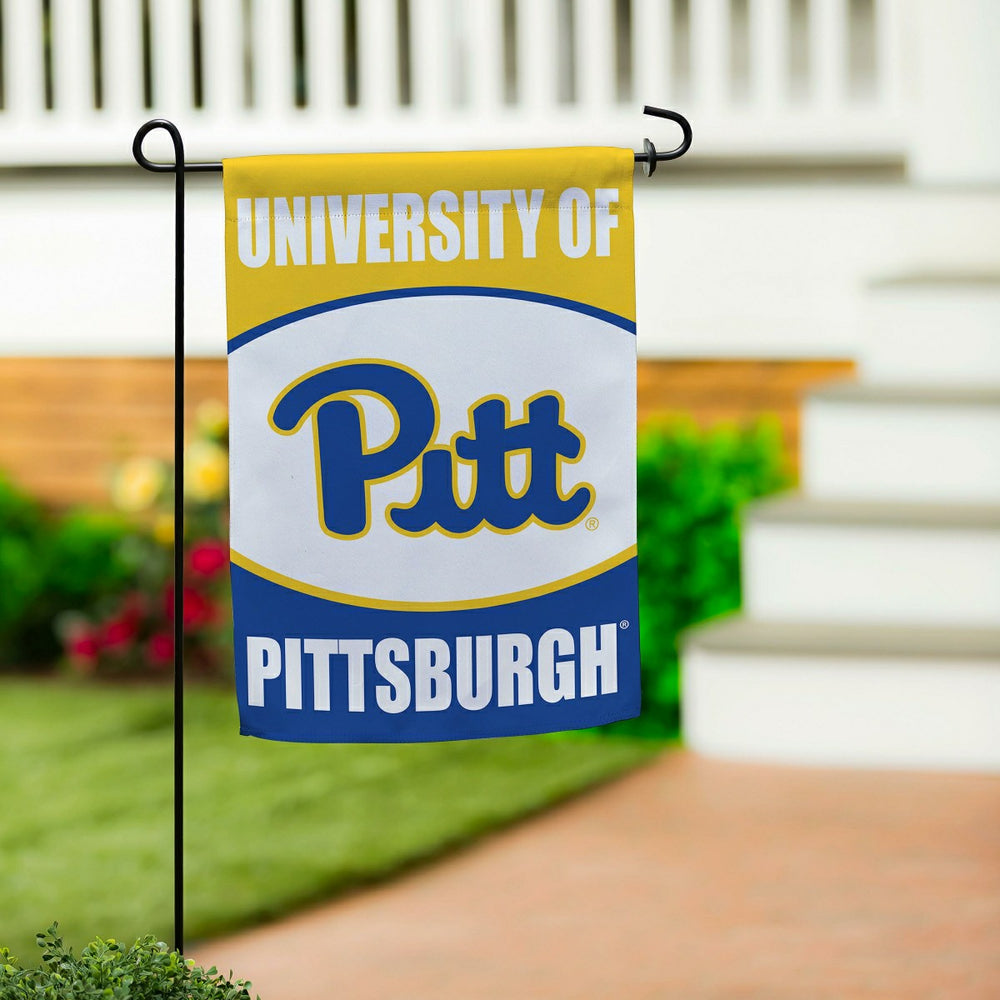 University of Pittsburgh Suede Flag, GDN - Collegiate Home