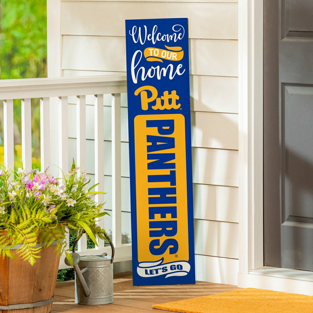 47" Double Sided Leaner, University of Pittsburgh, Halloween - Collegiate Home