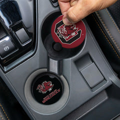 University of South Carolina Car Coaster Set, 2pc - Collegiate Home