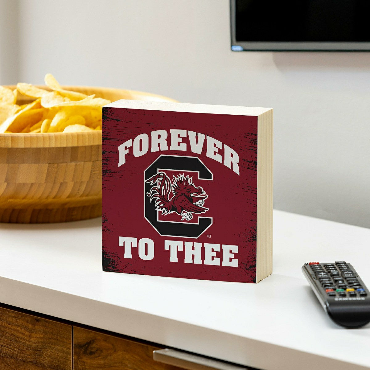 University of South Carolina Plock, Down Home Fans, 6x6 - Collegiate Home