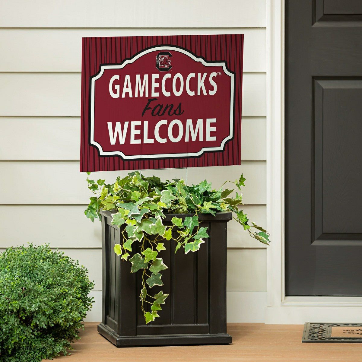 University of South Carolina Coroplast Yard Sign, "Fans Welcome" - Collegiate Home