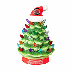 8" LED Ceramic Christmas Tree, University of South Carolina - Collegiate Home
