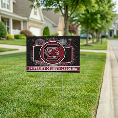 University of South Carolina Yard Sign, Patriotic - Collegiate Home