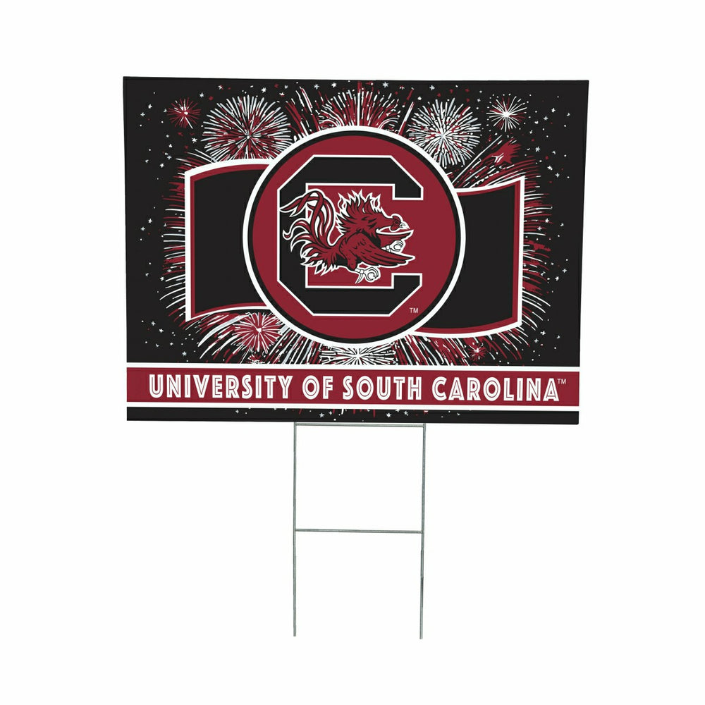 University of South Carolina Yard Sign, Patriotic - Collegiate Home
