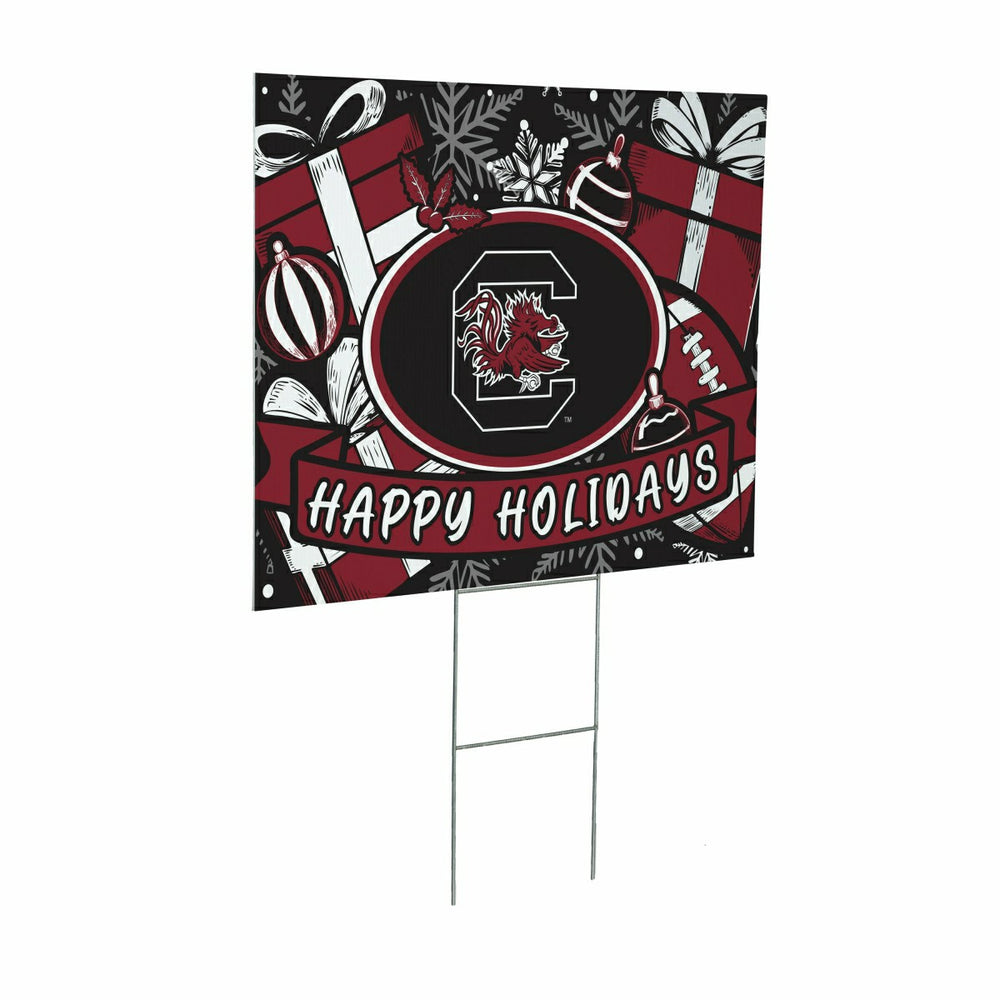 University of South Carolina Yard Sign, Holiday - Collegiate Home
