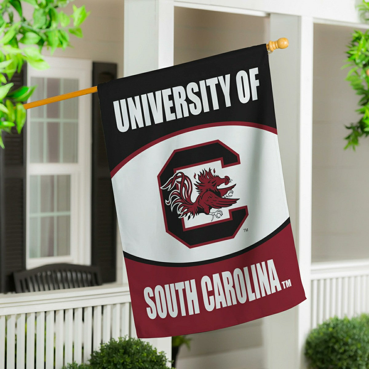 University of South Carolina Suede House Flag - Collegiate Home