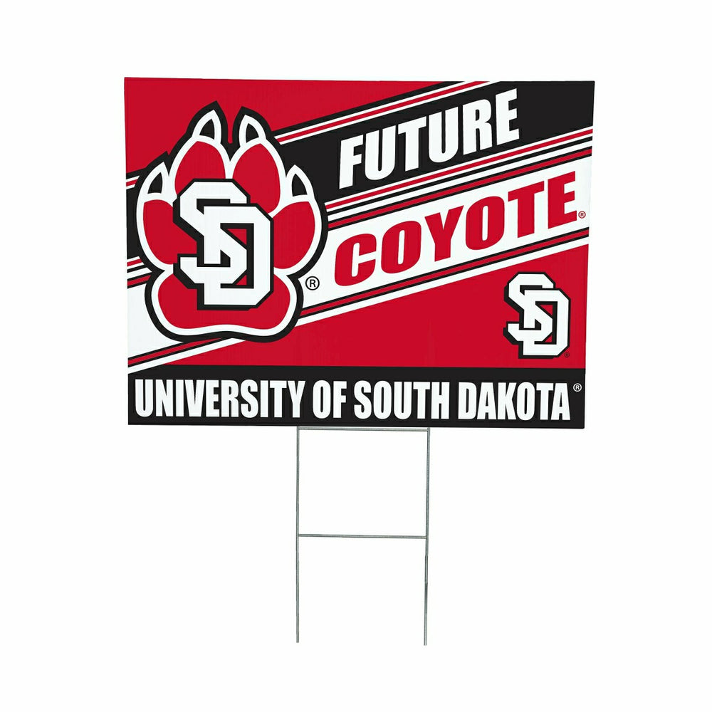 University of South Dakota Coroplast Yard Sign, Future Student - Collegiate Home