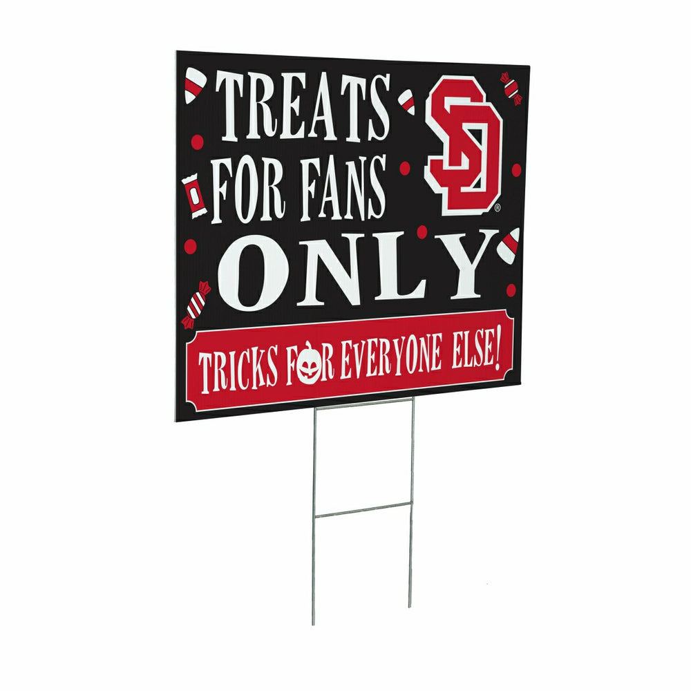 University of South Dakota Yard Sign, Halloween Treats for Fans - Collegiate Home
