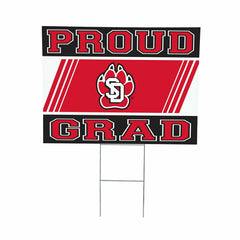 University of South Dakota Coroplast Yard Sign Graduate - Collegiate Home