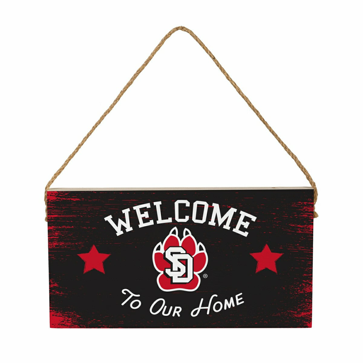 University of South Dakota Wood Wall Sign, 6x11 - Collegiate Home