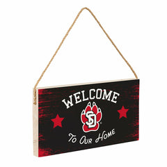 University of South Dakota Wood Wall Sign, 6x11 - Collegiate Home
