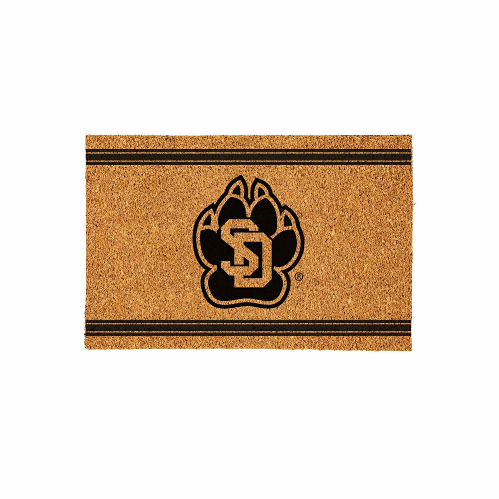 University of South Dakota Large One Color Coir Mat, 36"x24" - Collegiate